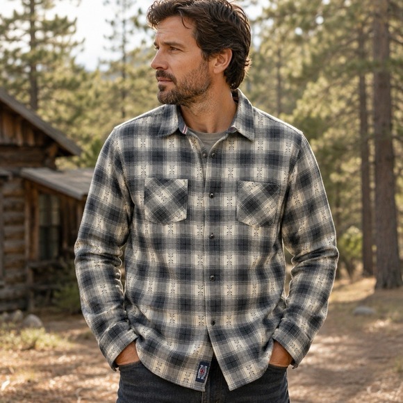 Mark McNairy Other - Desert Son Mark McNairy flannel shirt men's large